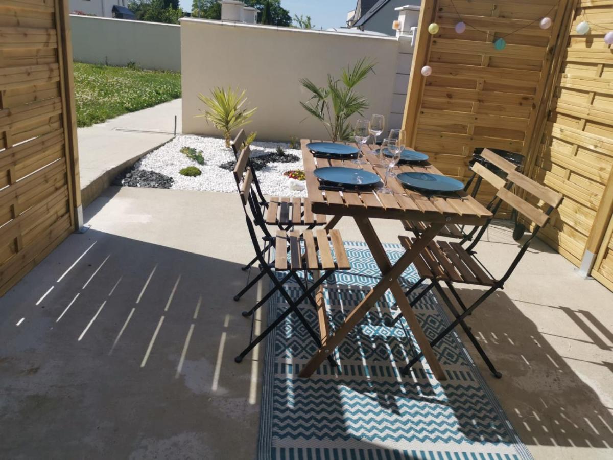 Les Pommiers Duplex Cosy Tout Confort Dans Maison Neuve Avec Terrasse Entree Independante 5 Mn De Bayeux Et 10 Mn Plage Du Debarquement Sommervieu Exteriér fotografie