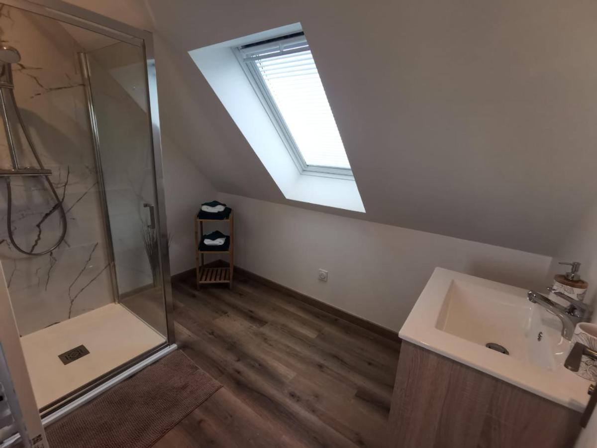 Les Pommiers Duplex Cosy Tout Confort Dans Maison Neuve Avec Terrasse Entree Independante 5 Mn De Bayeux Et 10 Mn Plage Du Debarquement Sommervieu Exteriér fotografie